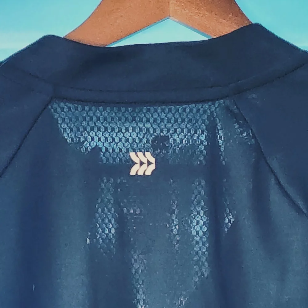 All In Motion 3/4 zip pullover black moisturize whick fabric Kid's XL - Picture 3 of 6